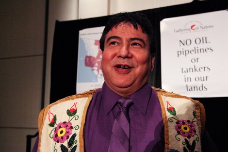 Lyle Campbell-Letendre, president of BC's largest Métis settlement. Photo by David P. Ball