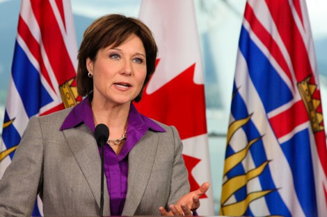 Premier-elect Christy Clark. Photo by David P. Ball