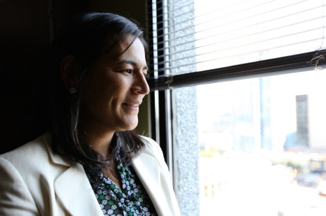 Michèle Audette, president of the Native Women's Association of Canada. Photo by David P. Ball