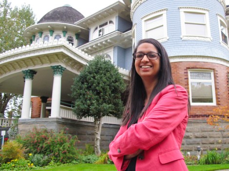 Canuck Place Children's Hospice volunteer Salina Dharamsi is in our Top 24 Under 24. Photo by David P. Ball