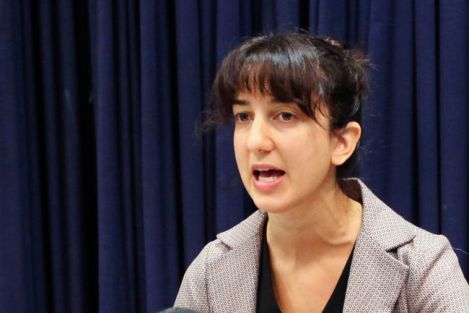 Kasari Govender, executive director of women's legal advocacy group West Coast LEAF, wants to see legal aid funding restored for women fleeing abuse. Photo by David P. Ball