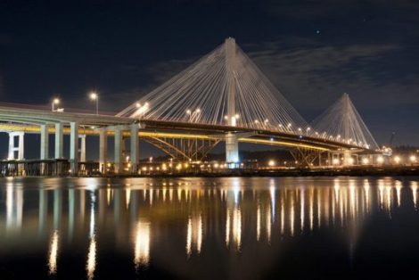 The Port Mann bridge between Surrey and Coquitlam cost taxpayers $3.3 billion, significantly more than its original $2.4-billion “fixed-price” contract. Photo: Jennifer Gauthier